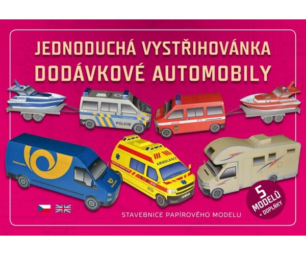 Vystřihovánky Dodávkové auta