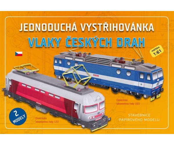Vystřihovánky  Vlaky Českých drah