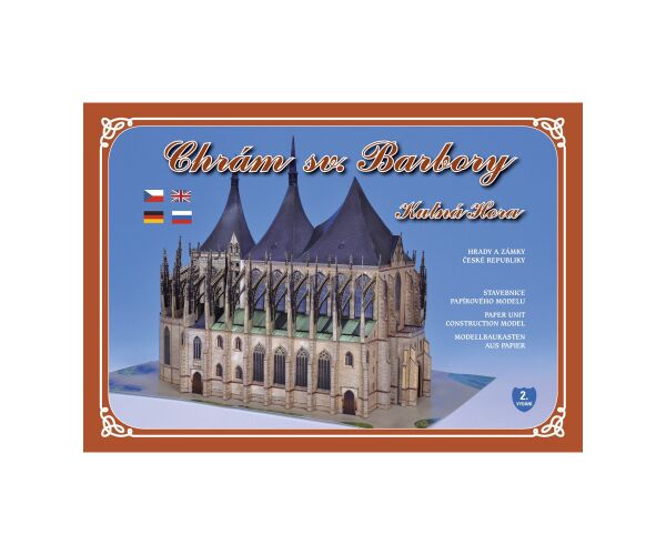Vystřihovánky Chrám Sv.Barbory
