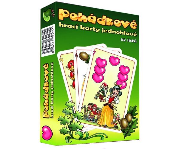 Karty jednohlavé Pohádkové