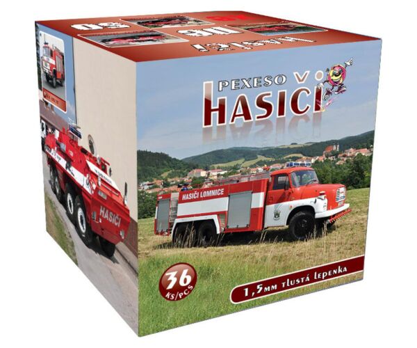 Pexeso Lux v krabičce - Hasiči
