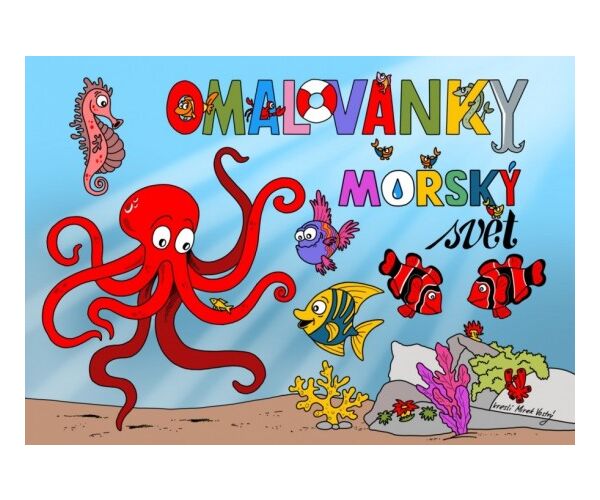 Omalovánky A5 LUX Mořský Svět
