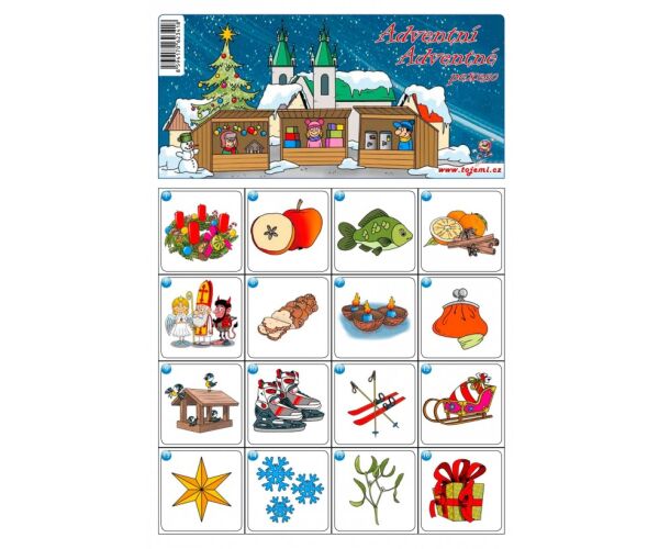Pexeso Adventní