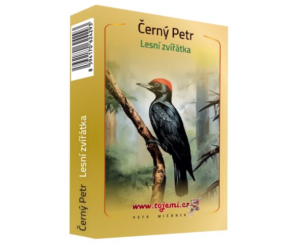 Karty Černý Petr Lesní Zvířátka