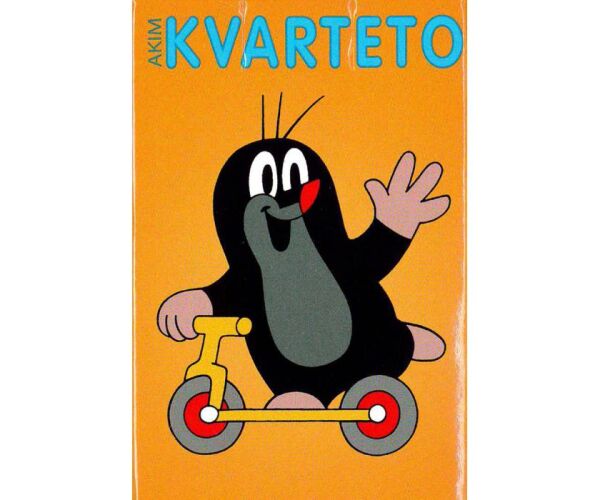Karty Kvarteto - Krteček a koloběžka