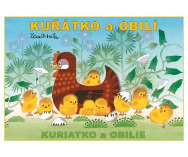 Omalovánky A5 - Kuřátko a obilí