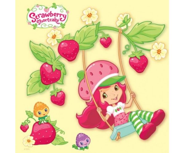 Omalovánky čtvercové - Strawberry