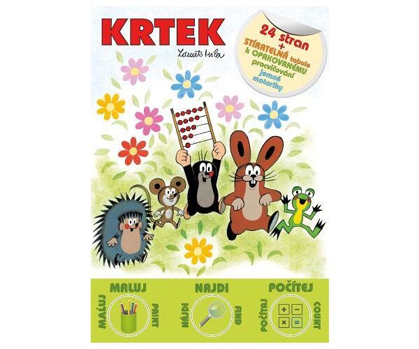 Activity book A4 - Krtek a kamarádi