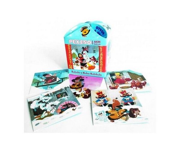 Pexeso v boxu MAXI - Kubula a Kuba