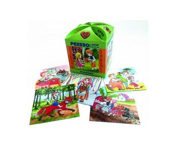 Pexeso v boxu MAXI Pohádky