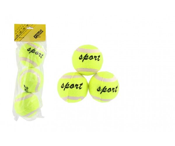 Tenisové míčky 3 ks v síťce