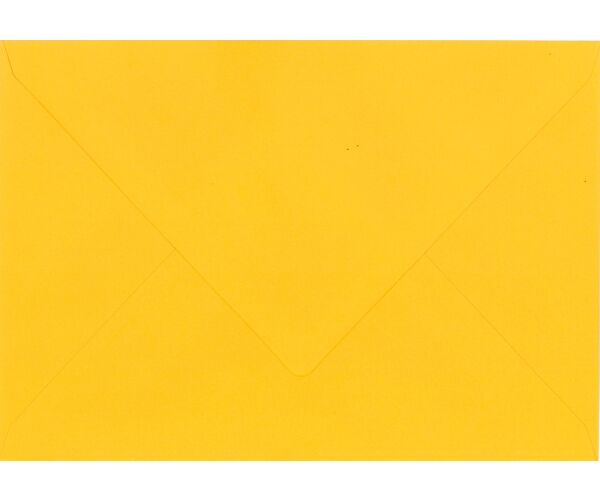 Barevná obálka C5 žlutá tmavá
