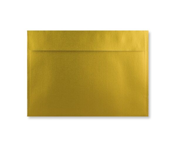 Barevná obálka C5 zlatá