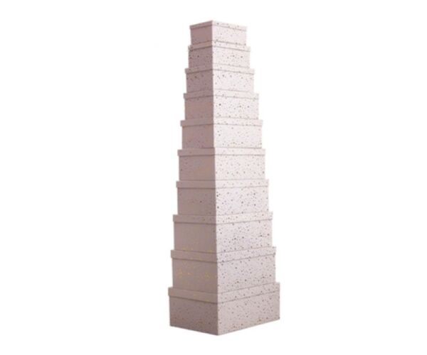 Dárkové krabice - obdélník velký 10 ks LUX 41