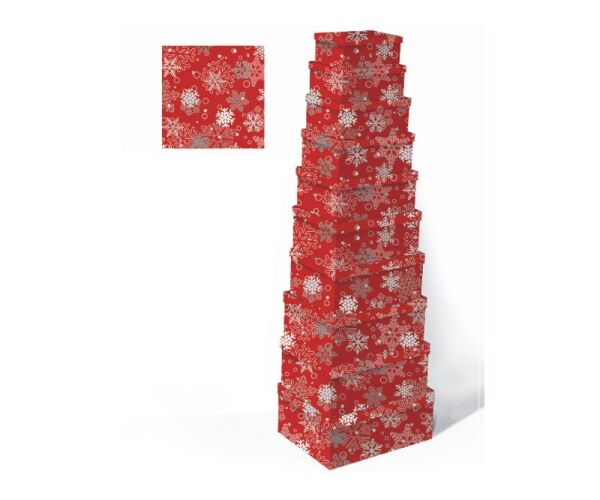 Dárkové krabice - obdélník velký 10 ks M227