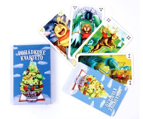 Karty Kvarteto Pohádkové 2106 v plastové krabičce