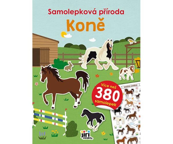 Samolepková příroda - Koně