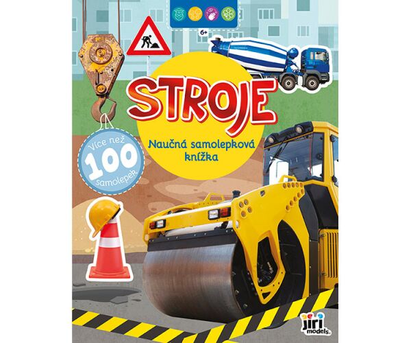 Samolepková knížka - Stroje