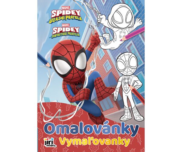 Omalovánky A4 - Spidey