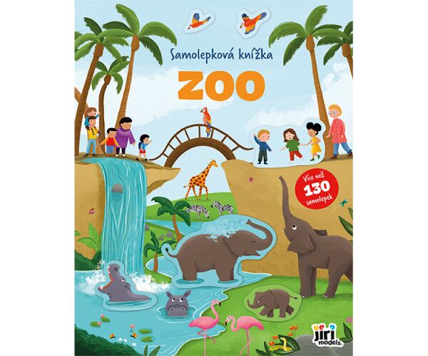 Samolepková knížka - ZOO