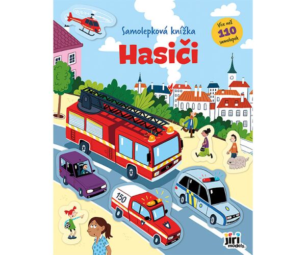 Samolepková knížka - Hasiči