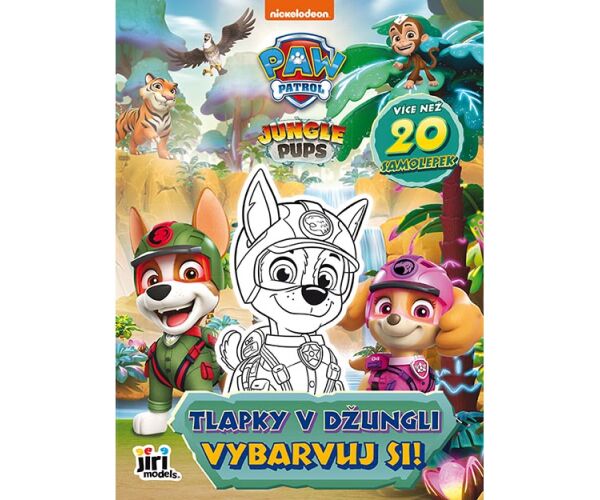 Omalovánky Vybarvuj si! - Tlapky v džungli