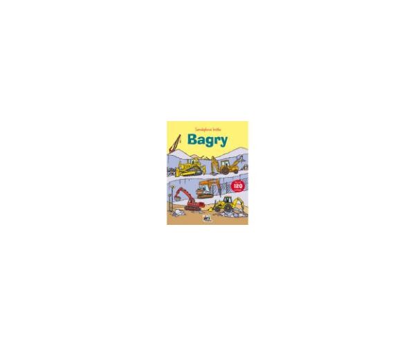 Samolepková knížka Bagry