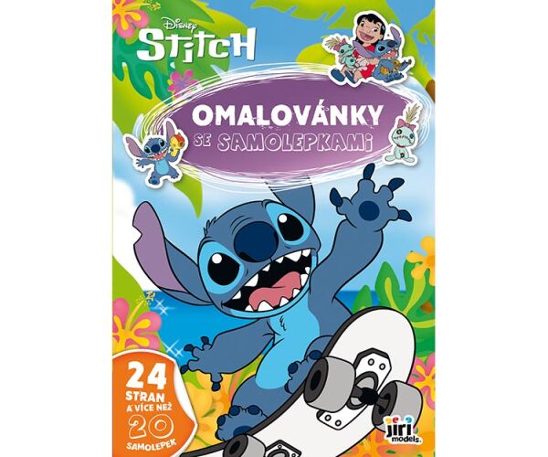 Omalovánky A4 se samolepkami - Lilo a Stitch 4229-5