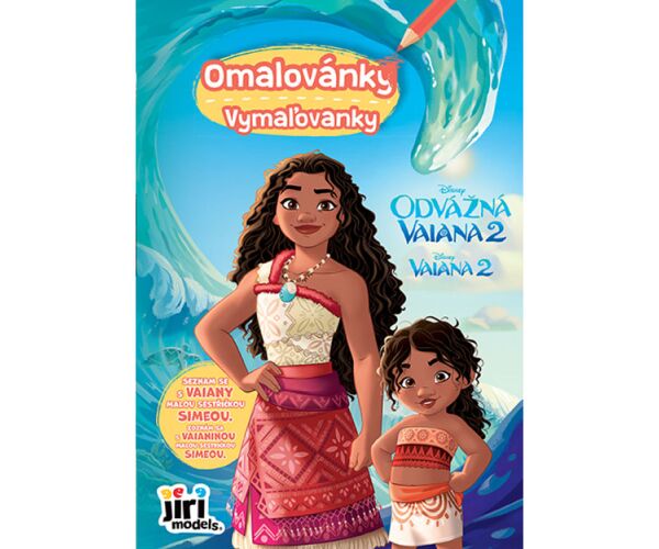 Omalovánky A5+ Vaiana 2