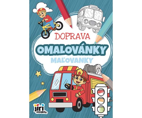 Omalovánky A5+ DOPRAVA 4569-2