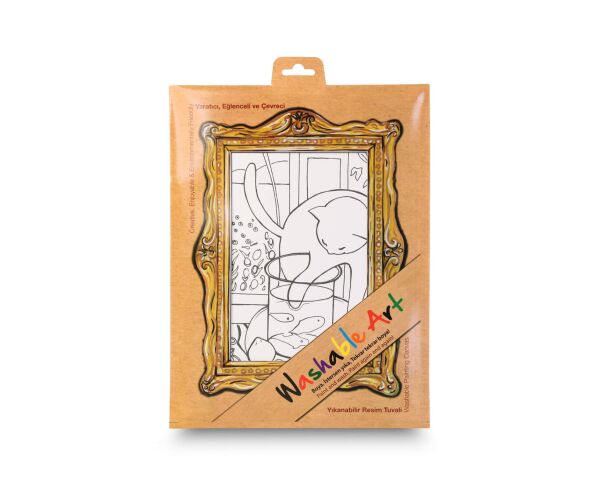 Plátno na kreslení FUNNY MAT - Henri Matisse + pastelky zdarma