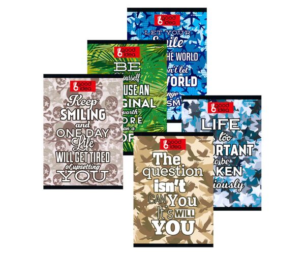 Sešit A5 60 listů Camouflage link.