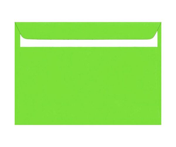 Barevná obálka C6 zelená