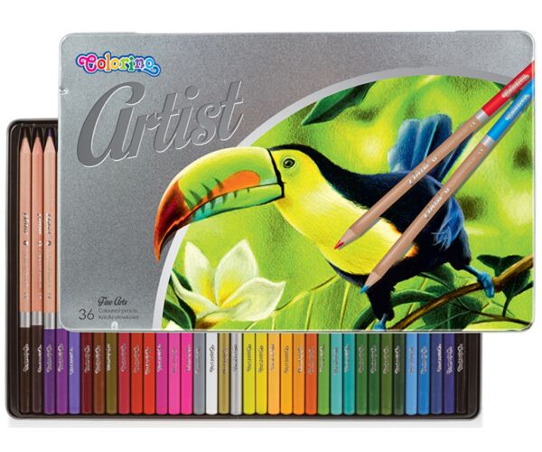 Colorino Artist pastelky 36ks kov.