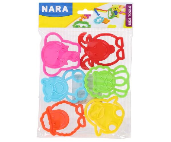 Sada 6 vykrajovátek NARA - zvířátka