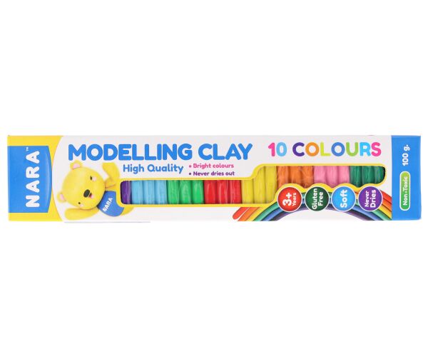 Plastelína / modelína NARA 10 barev