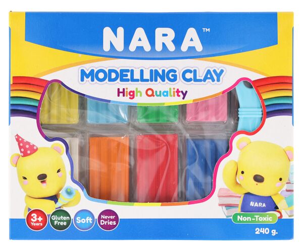 Plastelína / modelína NARA 10 barev