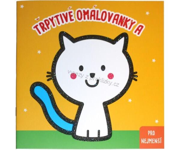 JIKO omalovánky třpytivé Pro nejmenší A