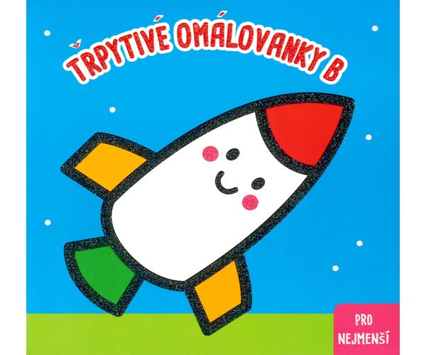 JIKO omalovánky třpytivé Pro nejmenší B