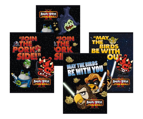 Sešit A5 60 listů Angry Birds link.