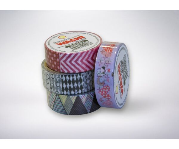 Washi lepící páska GEOMETRY 15mm x 5m