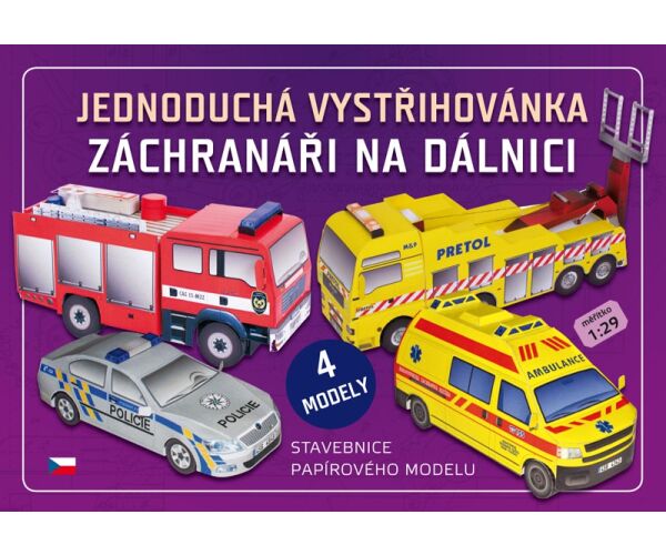 Vystřihovánky  Záchranáři na dálnici