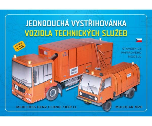 Vystřihovánky Vozidla technických služeb