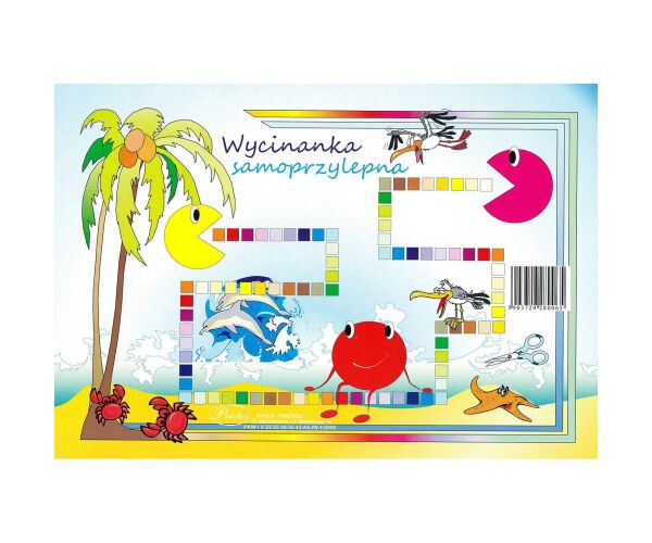 Sešit samolepících papírů A4