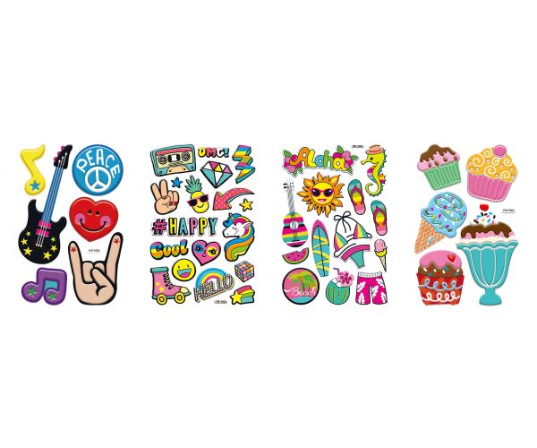 Samolepka 3D Embossed