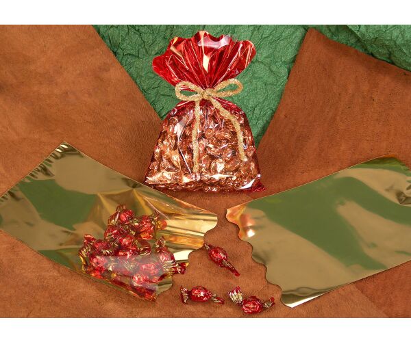 Dárkový sáček One - stříbrný 25 x 40 cm