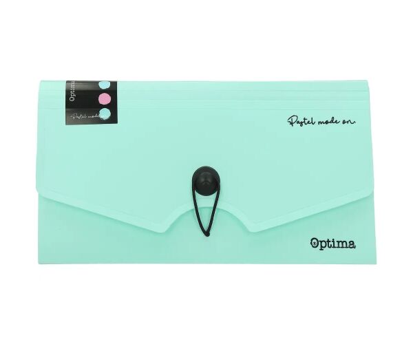 Složka B6 s 6 kapsami OPTIMA pastel