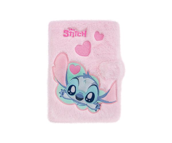 STITCH notes Fluffy Pink A5 80l čtv.
