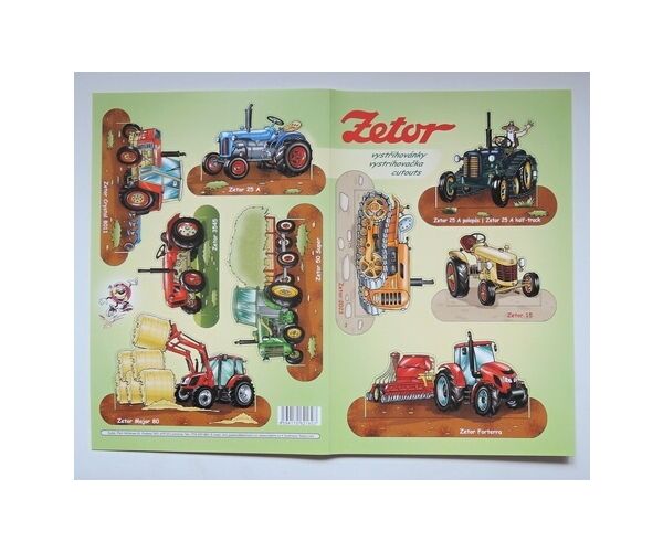 Vystřihovánky Zetor
