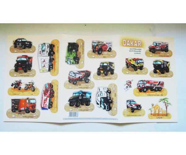 Vystřihovánky Dakar